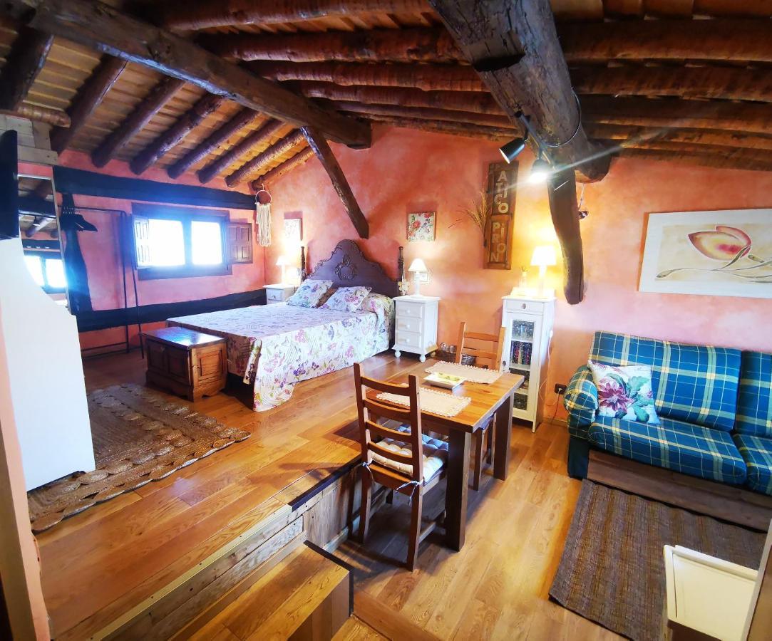 Apartamento Atico Piron Adrada de Piron Exterior foto